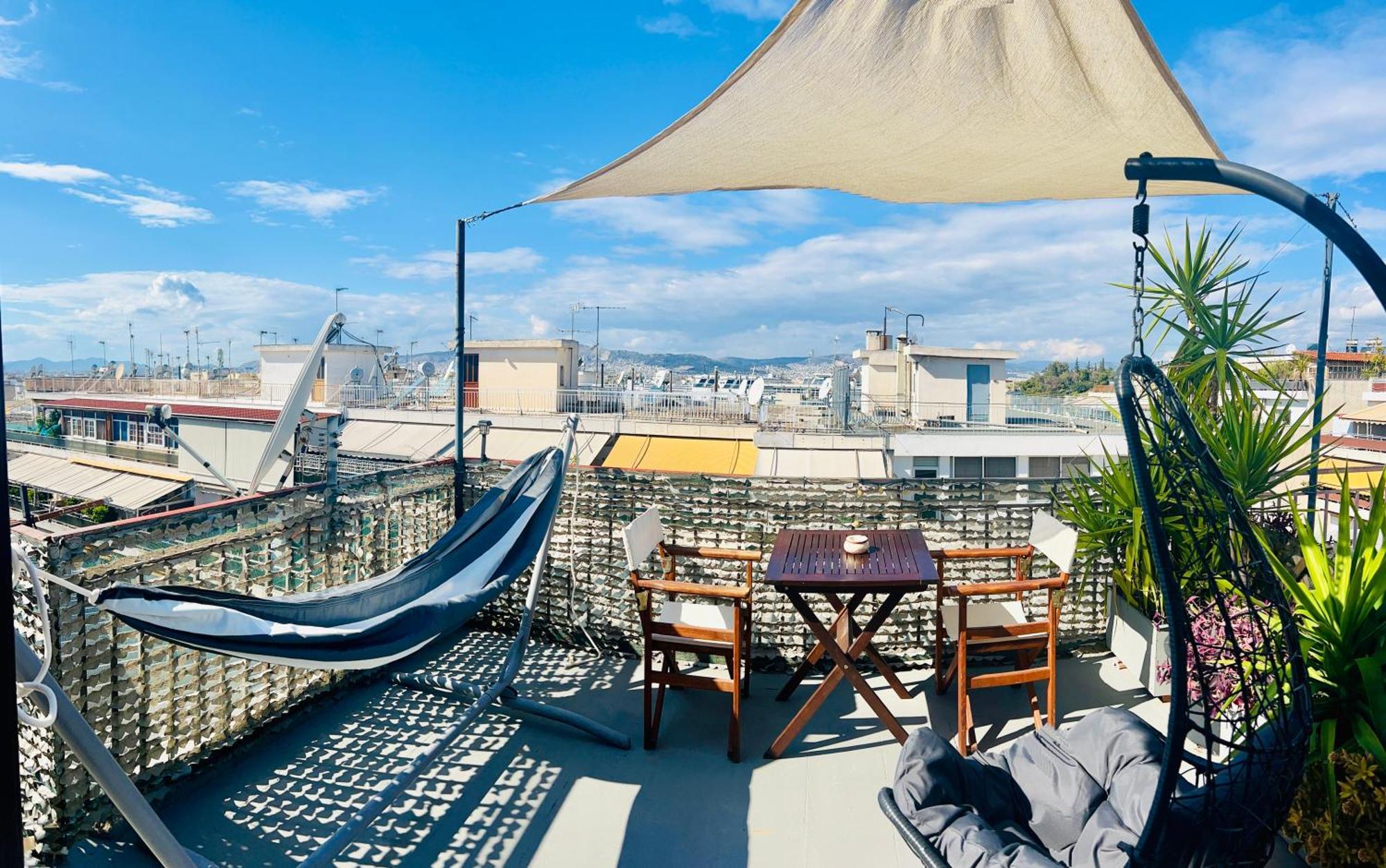 Olympus! Athens! Studio In The Sky!! 20' Walk To The Acropolis Exterior foto